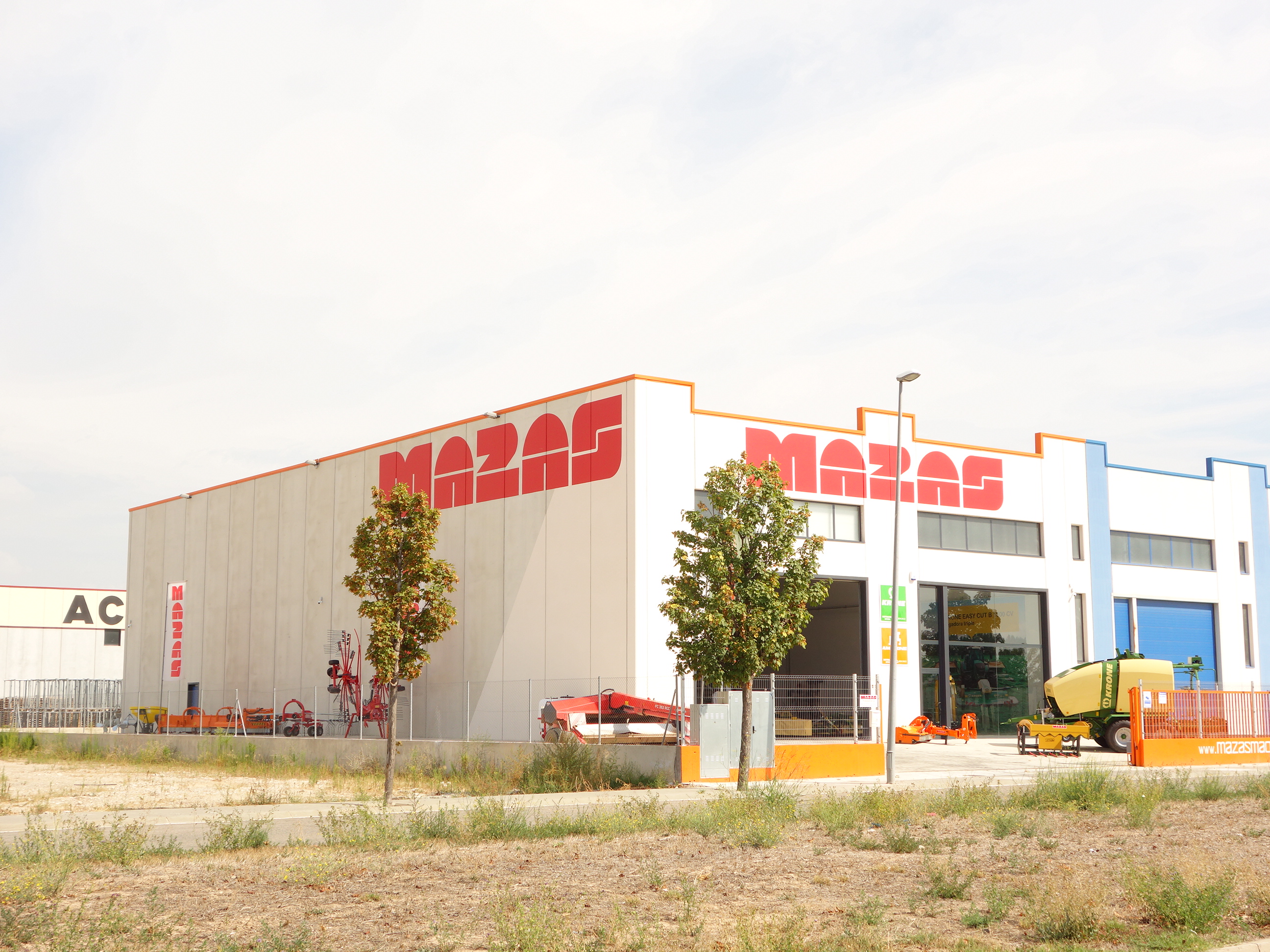 Sede Mazas Maquinaria Huesca capital