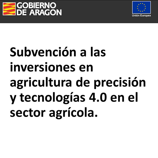 Ayudas Agricultura 4.0